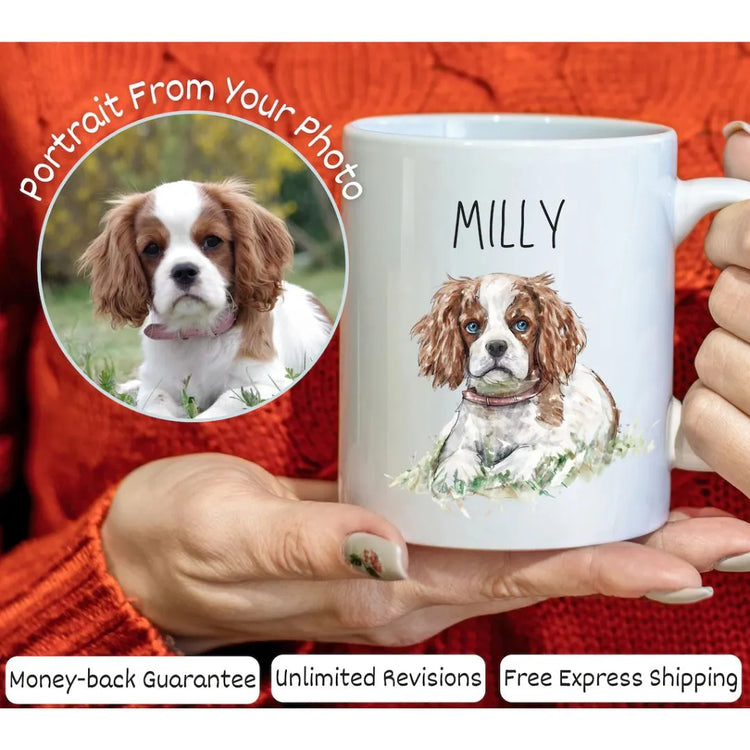 Custom Pet Portrait Coffee Mug