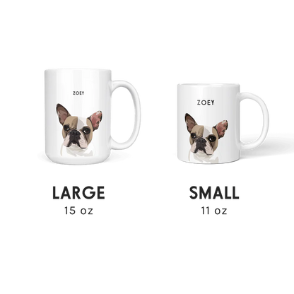 Custom Pet Portrait Mug