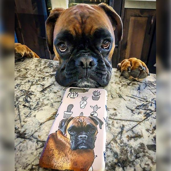 Custom Pet Art Phone Case