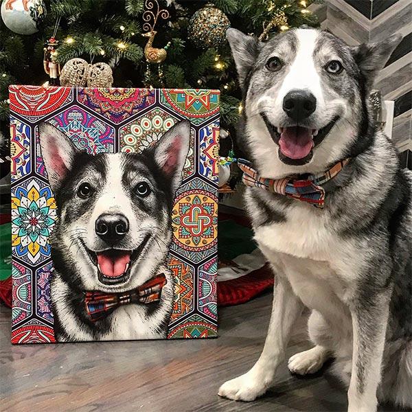 Custom Pet Art Canvas